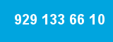 929 133 66 10